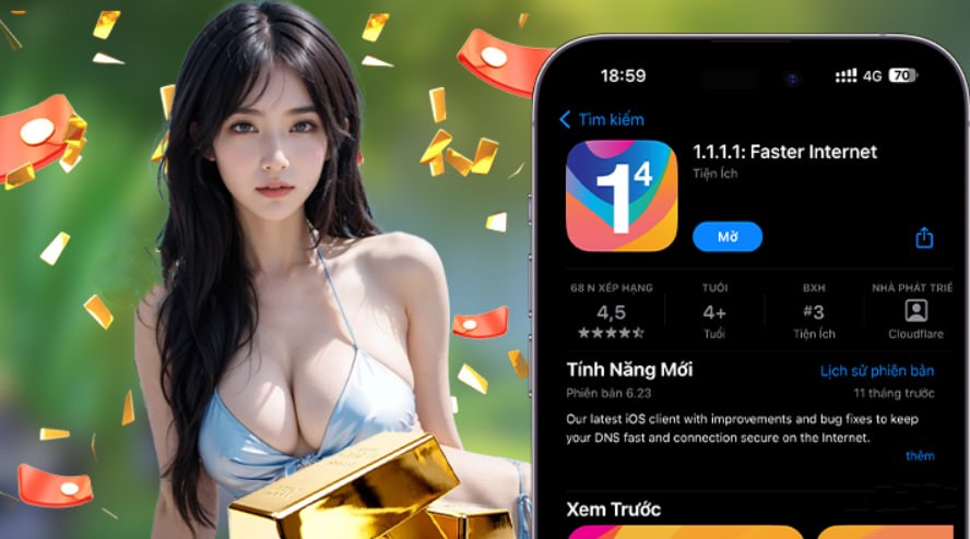 Hình ảnh quảng cáo của af88 hiển thị nền tảng và các lợi ích
